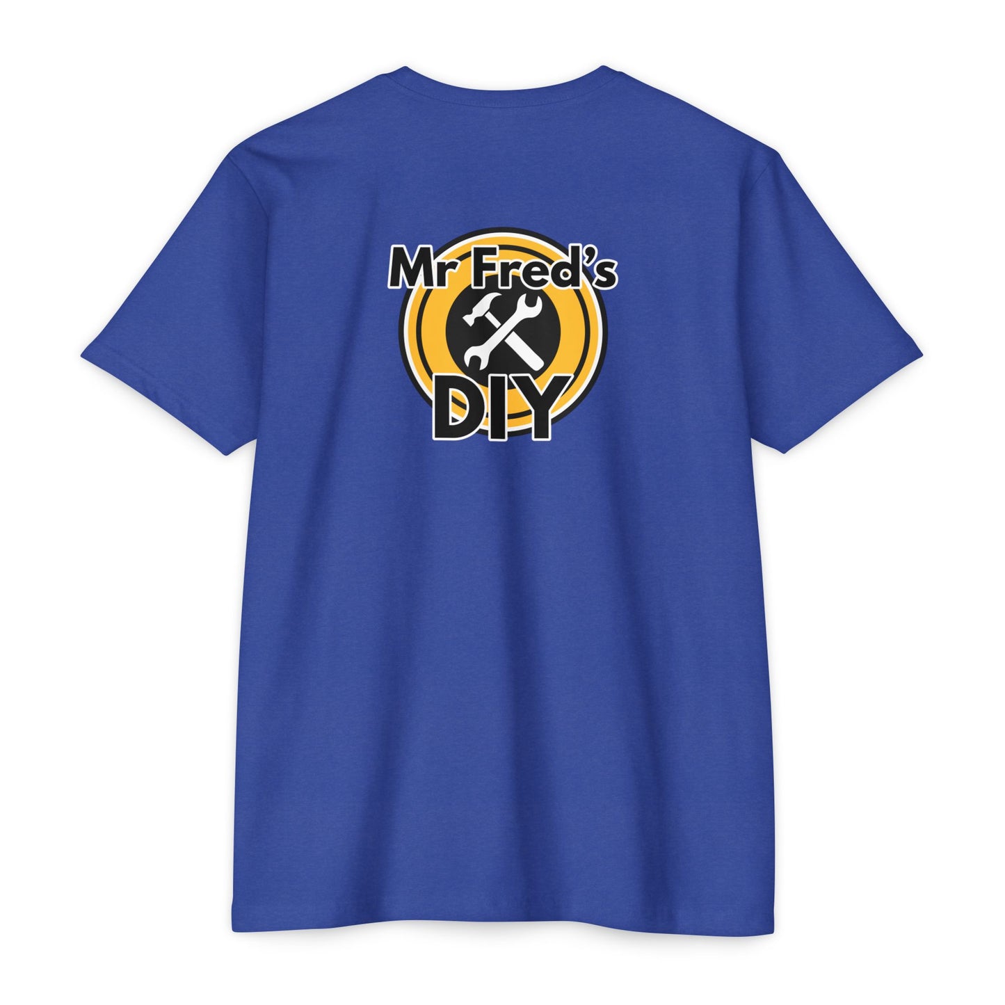 Mr Fred's Logo Jersey T-shirt "Royal Blue" Unisex