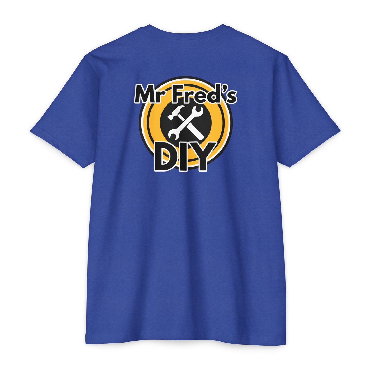 Mr Fred's Logo Jersey T-shirt "Royal Blue" Unisex