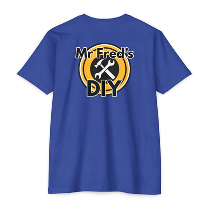 Mr Fred's Logo Jersey T-shirt "Royal Blue" Unisex