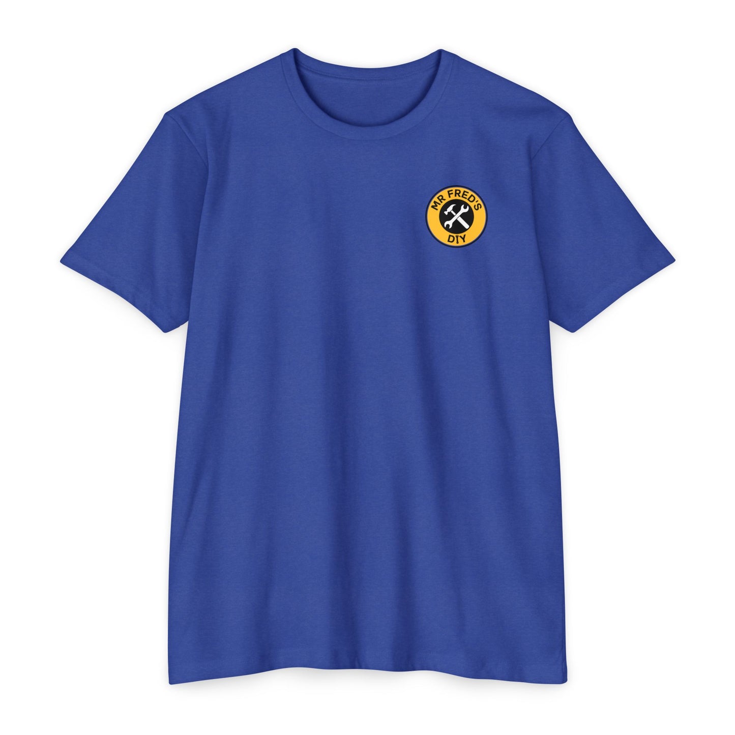 Mr Fred's Logo Jersey T-shirt "Royal Blue" Unisex