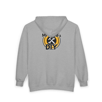 Mr. Fred’s DIY Full-Zip Hoodie —Tool Logo Workwear Zip-Up